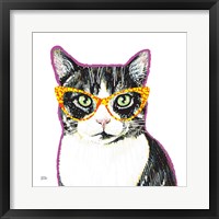 Framed Bespectacled Pet III