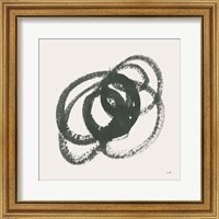 Framed 'Scribbly Black IV' border=