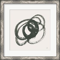 Framed 'Scribbly Black IV' border=