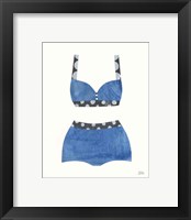 Framed 'Bathing Beauty III' border=