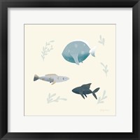 Ocean Life Fish Framed Print