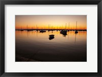 Framed Marthas Vineyard Sunset II