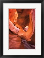 Framed Lower Antelope Canyon IX