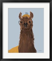 Delightful Alpacas III Framed Print