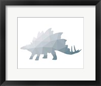 Geo Dinosaur II Framed Print