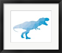 Geo Dinosaur I Framed Print