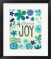 Framed Choose Joy