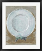 Framed Dinner Plate II