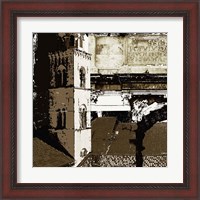 Framed 'Architectural Renaissance II' border=