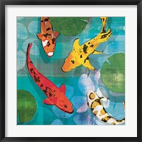 Lucky Koi I Framed Print