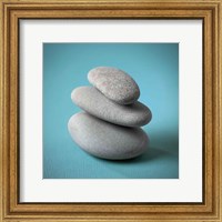 Framed 'Rock Art I' border=