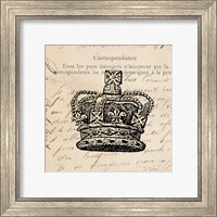 Framed 'Royalty I' border=