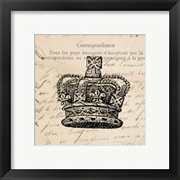 Framed 'Royalty I' border=