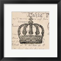 Framed 'Royalty II' border=