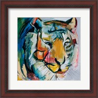 Framed 'Tiger Tiger' border=