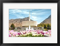 Framed Provo Temple
