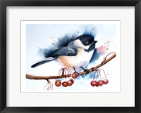 Framed Chickadee