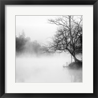 Framed Fog on the Lake