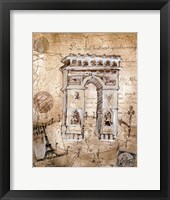 Arc De Triomphe Framed Print