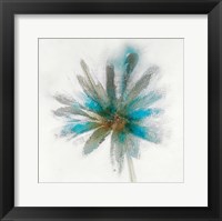 Teal Breeze II Framed Print