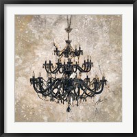 Framed Onyx Chandelier