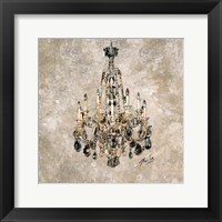 Framed Champagne Chandelier