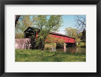 Framed Delville Bridge