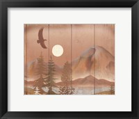 Framed Full Moon I