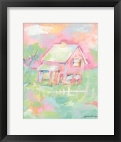 Framed Sherbet Cottage