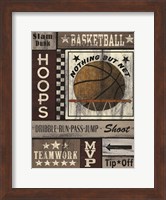 Framed Basketball Hoops