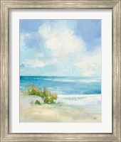 Framed 'Wind and Waves II' border=