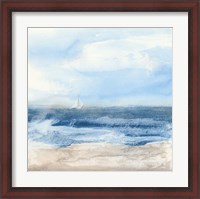 Framed 'Surf and Sails' border=