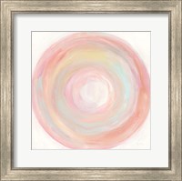 Framed 'Tropical Swirl II' border=