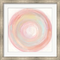 Framed 'Tropical Swirl II' border=