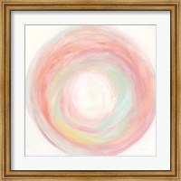 Framed 'Tropical Swirl I' border=