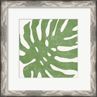 Framed 'Tropical Treasures I' border=