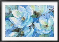 Framed Blue Magnolias