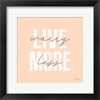 Framed 'Morning Affirmations II' border=