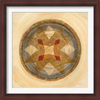 Framed 'Woven Beauty III' border=