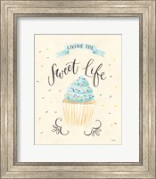 Framed 'Sweet Life IV Light' border=