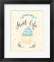 Framed 'Sweet Life IV Light' border=