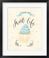 Framed 'Sweet Life IV Light' border=