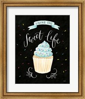 Framed 'Sweet Life IV Dark' border=