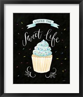 Sweet Life IV Dark Framed Print