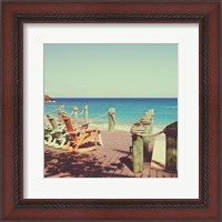 Framed 'On Deck I' border=