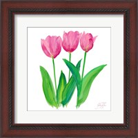 Framed 'Tulips I' border=