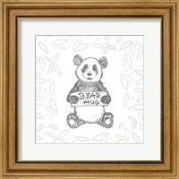 Framed 'Animal Hugs II' border=