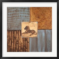 Textures of Africa I Framed Print