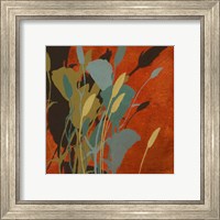 Framed 'Urban Meadow I' border=