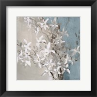 Misty Orchids (Blue) I Framed Print